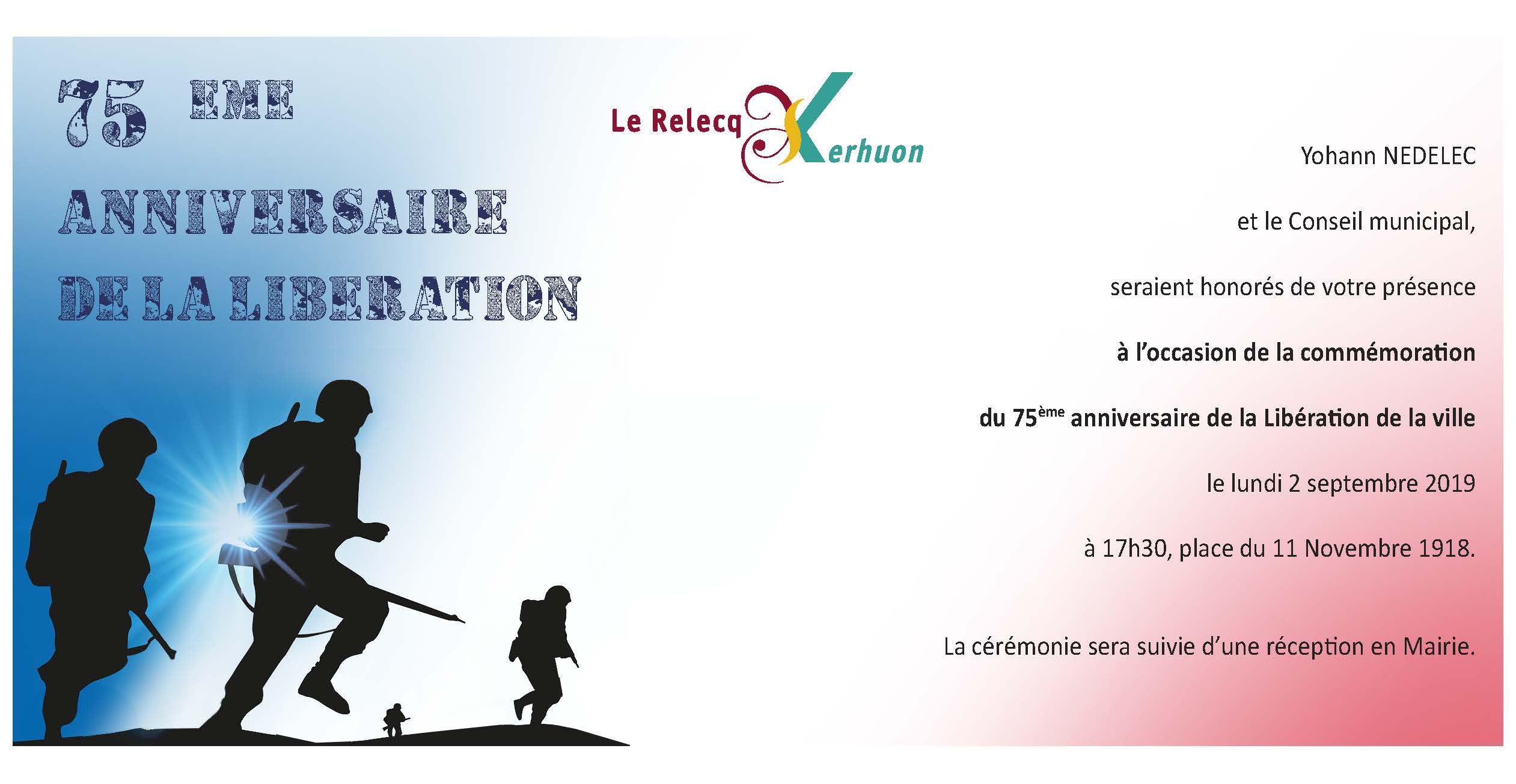 75eme Anniversaire De La Liberation De La Ville Mairie Du Relecq Kerhuon