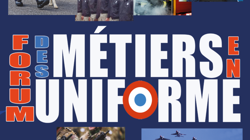 Forum des métiers en uniforme – Samedi 5 octobre