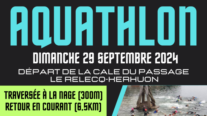 Aquathlon – Dimanche 29 septembre